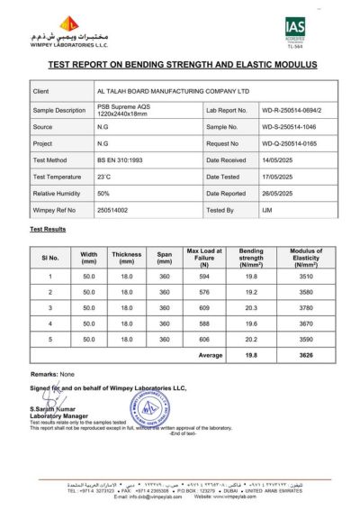 Determination Of Modulus Elasticity