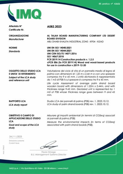 Life Cycle Assessment